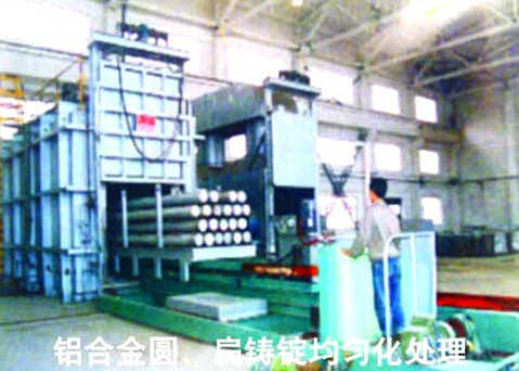 鋁合金圈、扁鑄錠均勻化處理